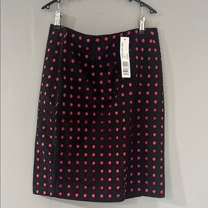Chic Black and Pink skirt